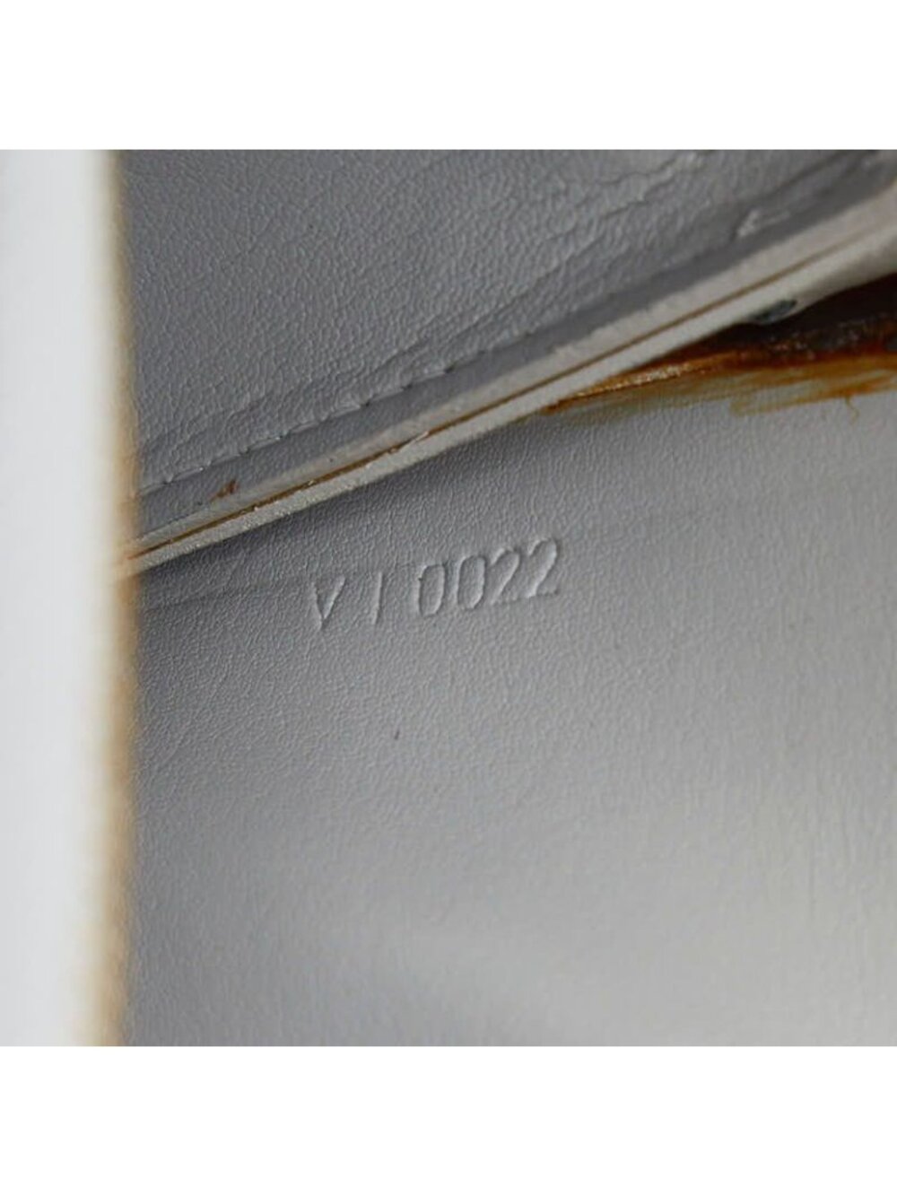 Louis Vuitton Monogram Vernis Lexington Pouch Mini Handbag Green Blue Patent - Picture 10 of 10